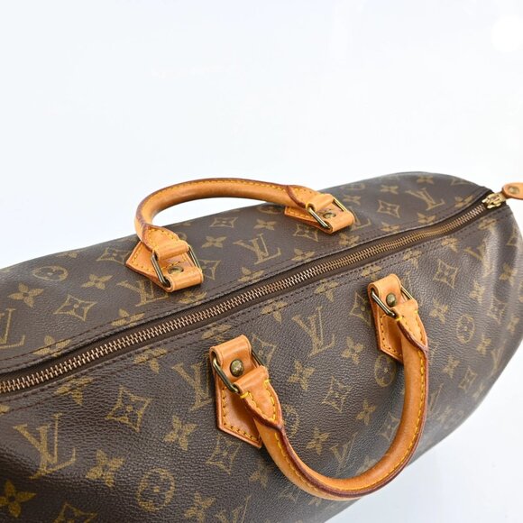 AUTHENTIC LOUIS VUITTON Monogram Speedy 40 Hand Bag bsj630-112925 - Picture 5 of 16